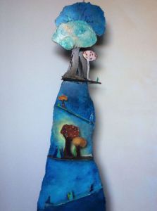 Sculpture de ANIKO: Le chuchotement du monde