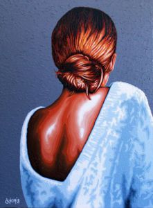 Peinture de guionie jean: Lumineuse Echancrure