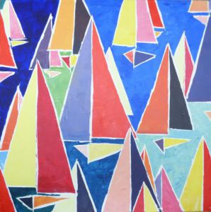 Peinture de valerie jouve: VOILES