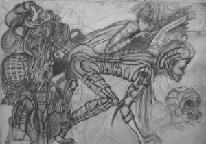 Dessin de Tyo: livre3 -66 (impression sur toile)