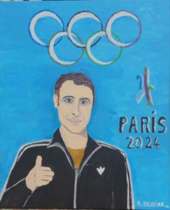 Peinture de Antoine Silveira : J.Ô. PARIS  2024