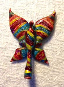 Art_numerique de chara: Ngel'art Statuette Toutankhammon - Impression 3D peinte- print 3D