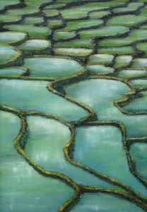 Peinture de LANOE: RIZIERES