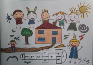 Peinture de iridium: l'école est finie