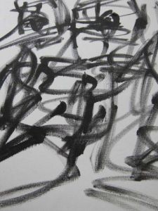 Peinture de laureweber: Caméléon