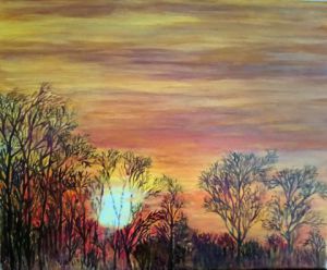 Peinture de LUCIE2: CREPÜSCULE