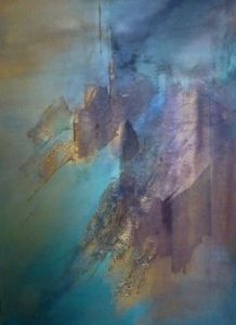 Peinture de ludovic eche: sans titre