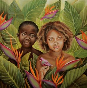 Peinture de Sandra M: Les oiseaux