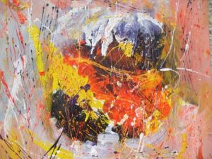 Peinture de jean-marc gayraud: Abstrait, chemins de liberté