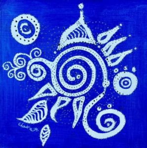 Peinture de chara: Lumière ethnique