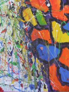 Peinture de jean-marc gayraud: FEU D'ARTIFICE