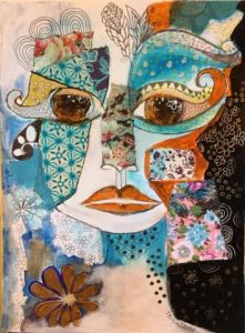 Peinture de CAROLE JEULIN: Laisse moi revenir 