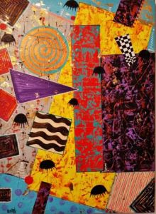 Peinture de Embe: l echidamier de Merlin