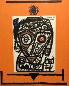 Peinture de Jean-Charles Leparc: Sans titre