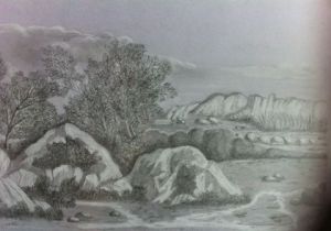 Dessin de Alnani: Balade à la campagne