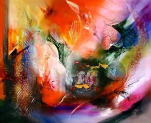 Peinture de Sophie SIROT: New-York en automne