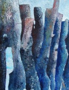 Oeuvre de Marie-Pierre JAN: Brises lames St Malo