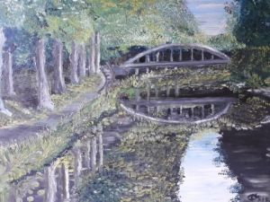 Peinture de oeilme: CANAL DE GARONNE 4