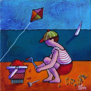 Peinture de Marie-Pierre JAN: Eté 1