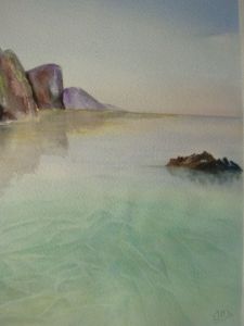 Peinture de Jacques Masclet : sérénité