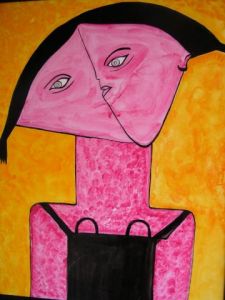 Peinture de GHIS: DOUBLE FACE