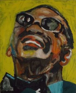 Peinture de Martin: Ray Charles