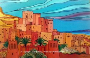 Peinture de ALAIN FAURE: REG AUX MAISONS