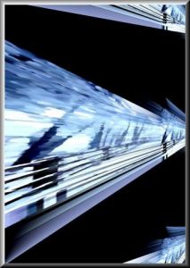 Art_numerique de Peterayan: Train d'hiver