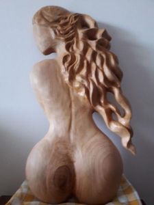 Sculpture de joelle couderc: L'Ondine