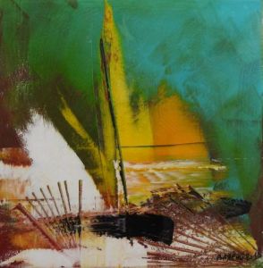 Peinture de Cédric BAREAU: Plaisance