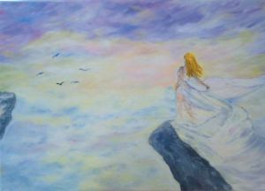 Peinture de LUCIE2: REVE D ENVOL