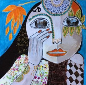 Peinture de CAROLE JEULIN: Majestueuse 