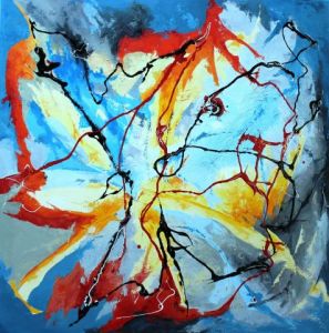 Peinture de Jean-Luc LOPEZ: 1228 Solidarité