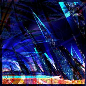 Peinture de Corbu Pierre: PYRAMIDS