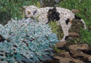 Mosaique de philippe rossi: Découverte de châton 