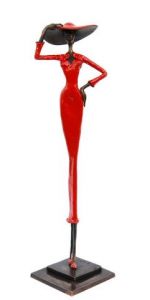 Sculpture de Roger FLORES: ELEGANCE