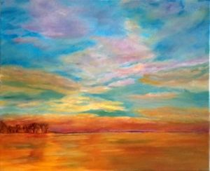 Peinture de LUCIE2: L'HORIZON