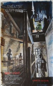 Peinture de Leboulanger: Bure vs Sweat à l'affiche