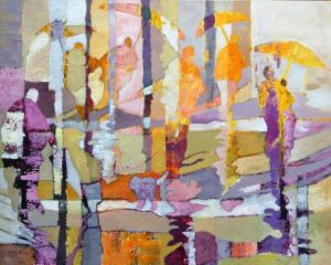 Peinture de Claire BIETTE: chemin de vie 5