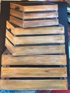 Peinture de Helene GAUTHIER: GROSSES CAISSES