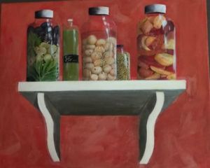 Peinture de Helene GAUTHIER: mes conserves