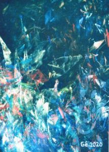 Peinture de Gerard SERVAIS: stage au pays des fleurs