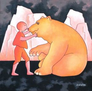 Peinture de Jideka: Une belle rencontre !