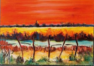 Peinture de ATELIER115 BOSS: HEURE DU  SOIR