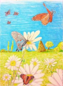 Dessin de TUGDUAL: DANSE AVEC LA VIE