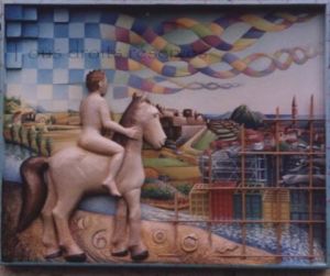 Peinture de Jean Paul COUCKE: Le Futur Roi