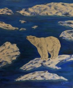 Peinture de Christian Bligny: Crise du logement