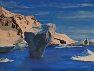 Peinture de Christian Bligny: Ainsi fond,fond,fond