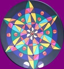 Peinture de ANTOINE MELLADO: Virus en costume de fête 8.