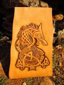 Sculpture de Joe Amarok: FENRIR